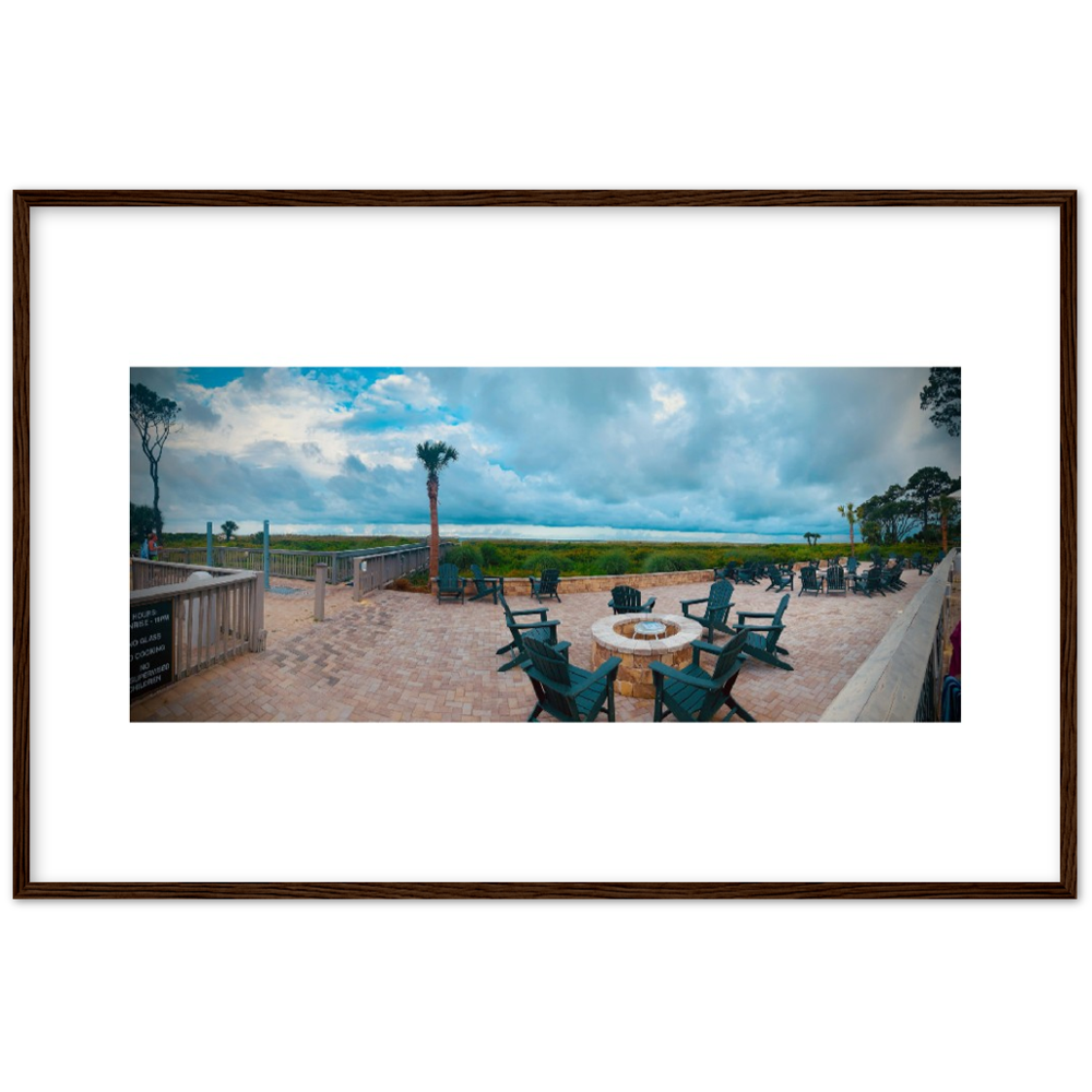 Premium Semi-Glossy Paper Wooden Framed Poster