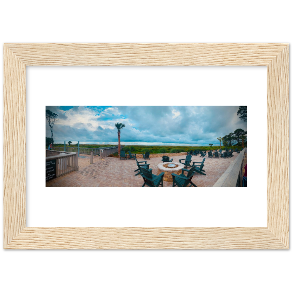 Premium Semi-Glossy Paper Wooden Framed Poster