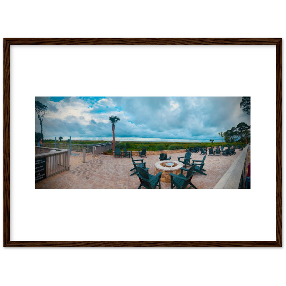 Premium Semi-Glossy Paper Wooden Framed Poster