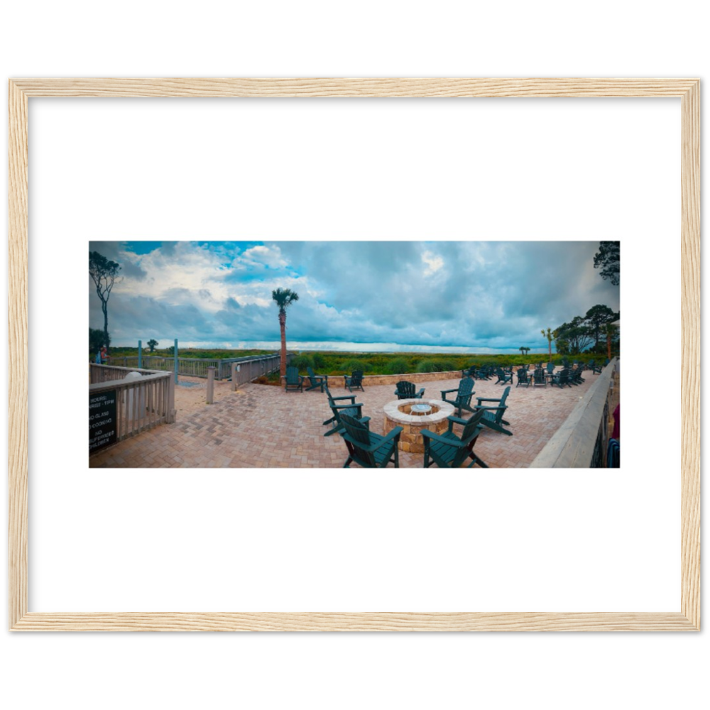 Premium Semi-Glossy Paper Wooden Framed Poster