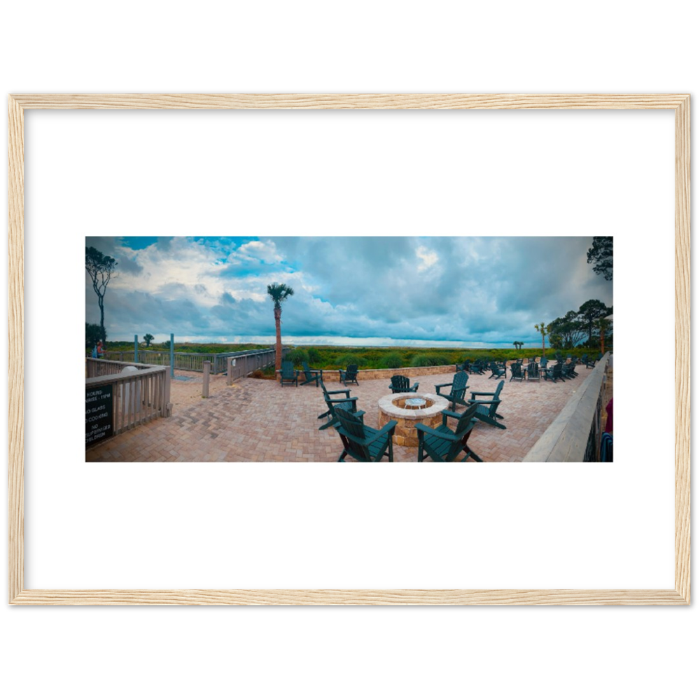 Premium Semi-Glossy Paper Wooden Framed Poster