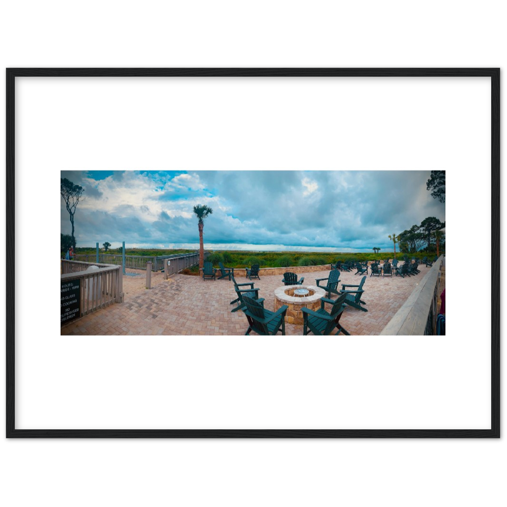 Premium Semi-Glossy Paper Wooden Framed Poster