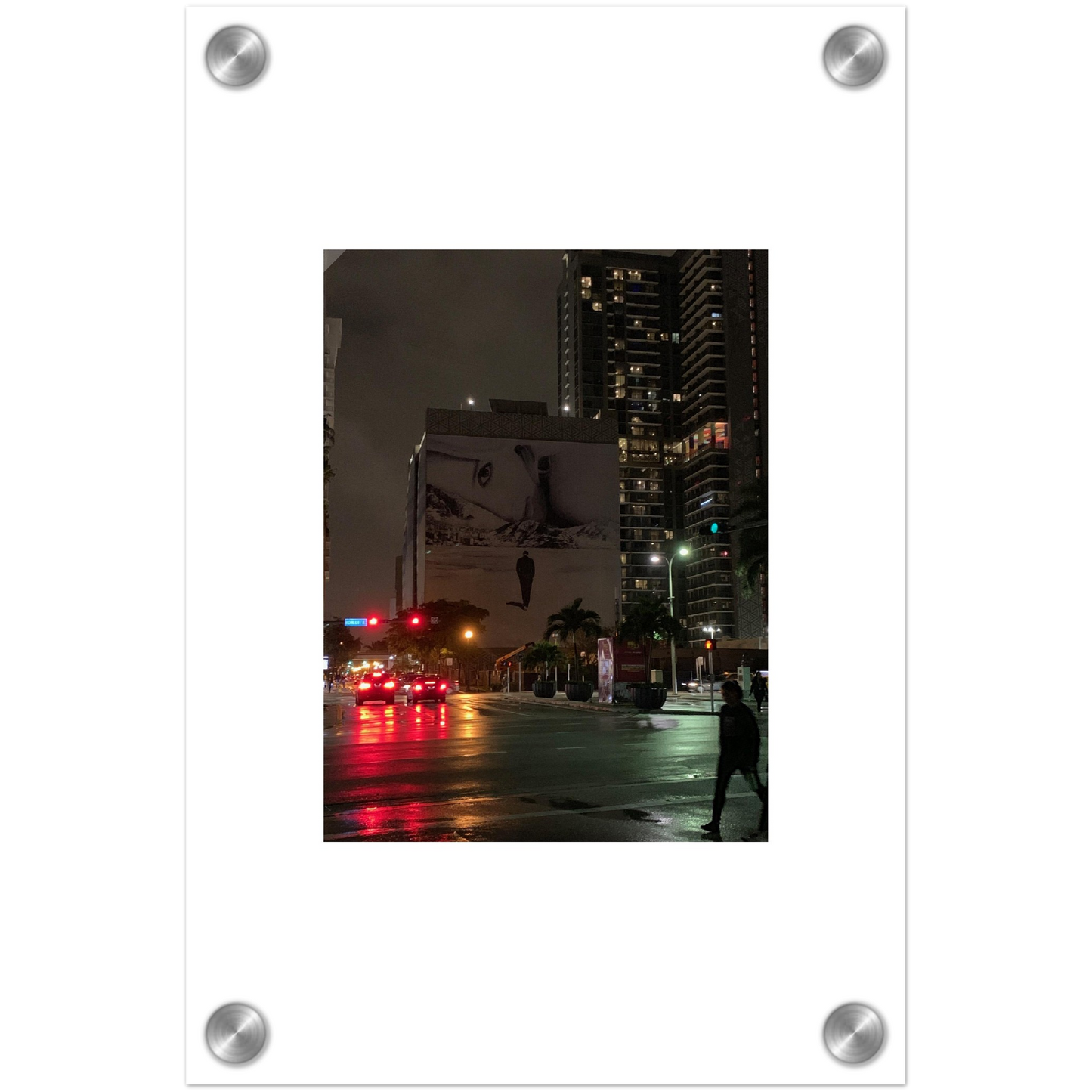 Street Art in the City - Miami - Acrylic Print