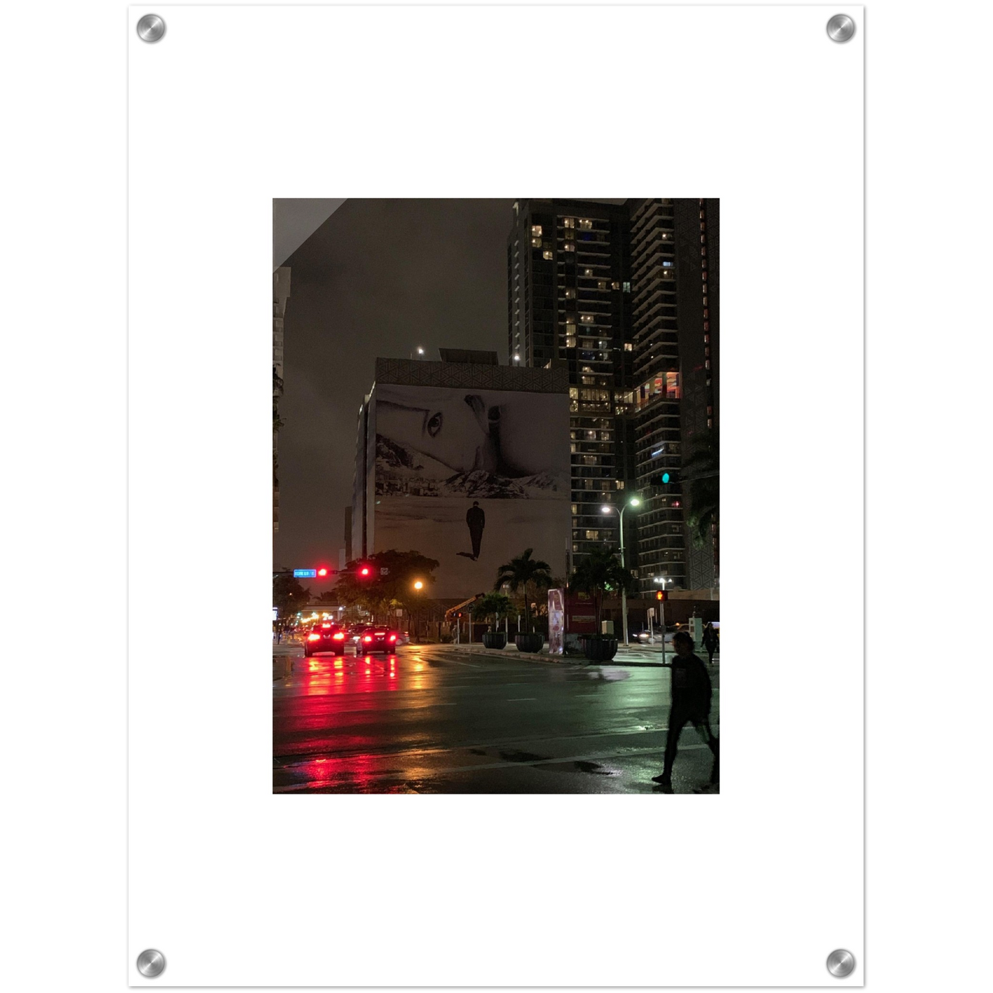 Street Art in the City - Miami - Acrylic Print