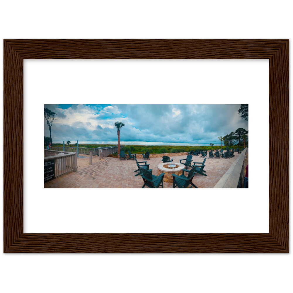 Premium Semi-Glossy Paper Wooden Framed Poster