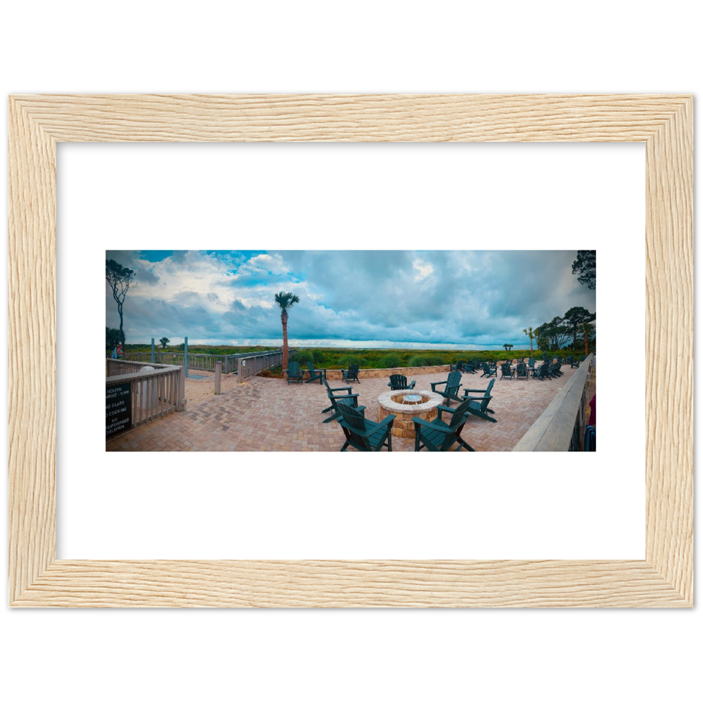 Premium Semi-Glossy Paper Wooden Framed Poster