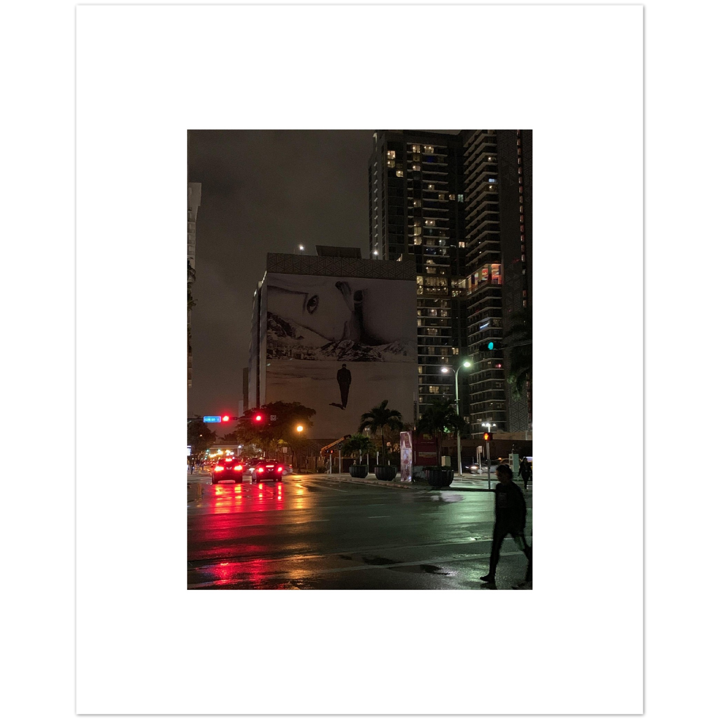 Street Art in the City - Miami - Aluminum Print