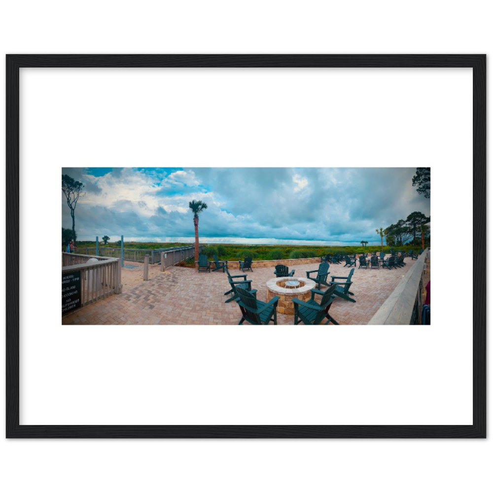 Premium Semi-Glossy Paper Wooden Framed Poster