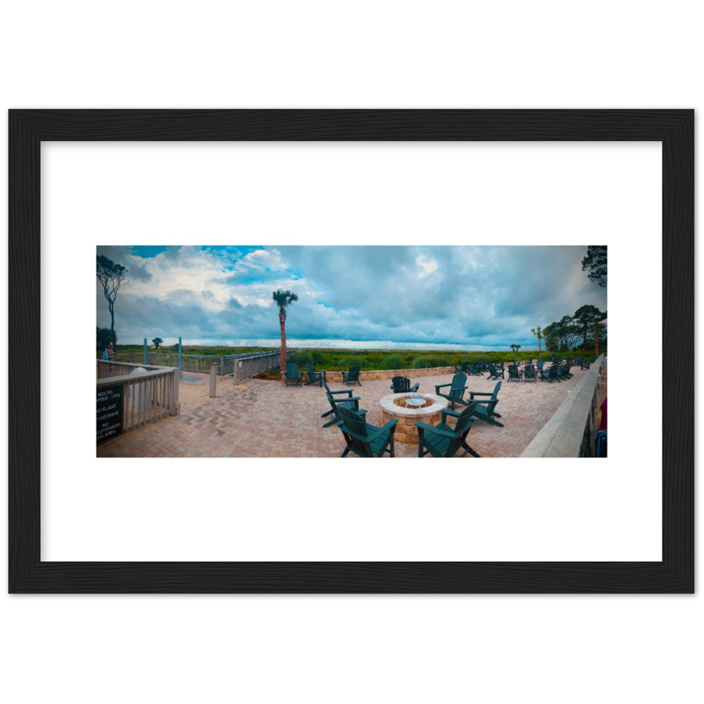 Premium Semi-Glossy Paper Wooden Framed Poster