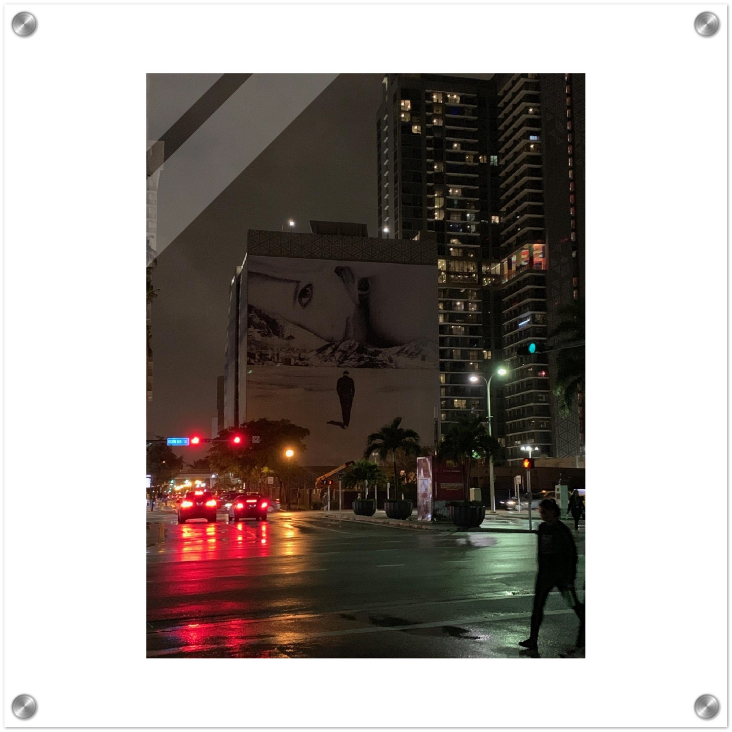 Street Art in the City - Miami - Acrylic Print