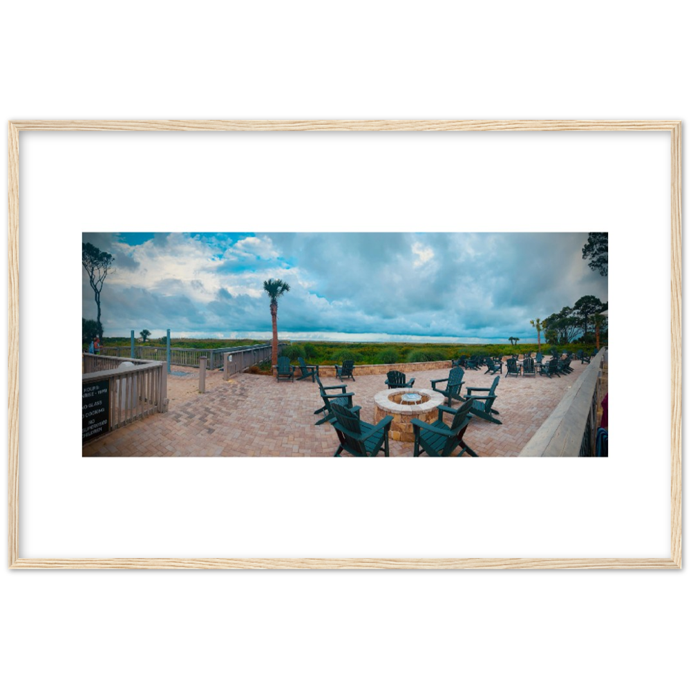 Premium Semi-Glossy Paper Wooden Framed Poster