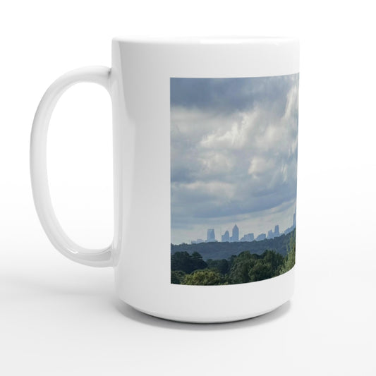 Atlanta Skyline White 15oz Ceramic Mug