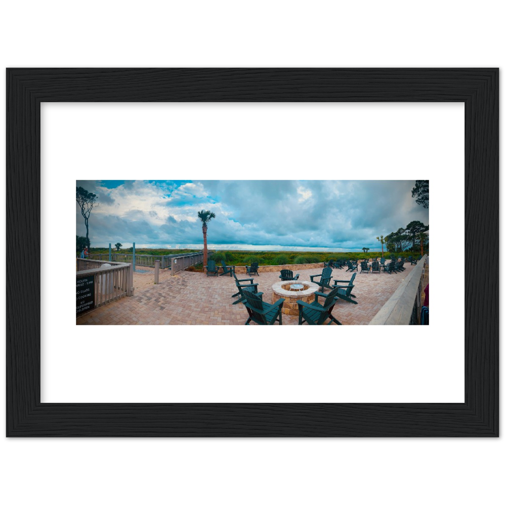 Premium Semi-Glossy Paper Wooden Framed Poster