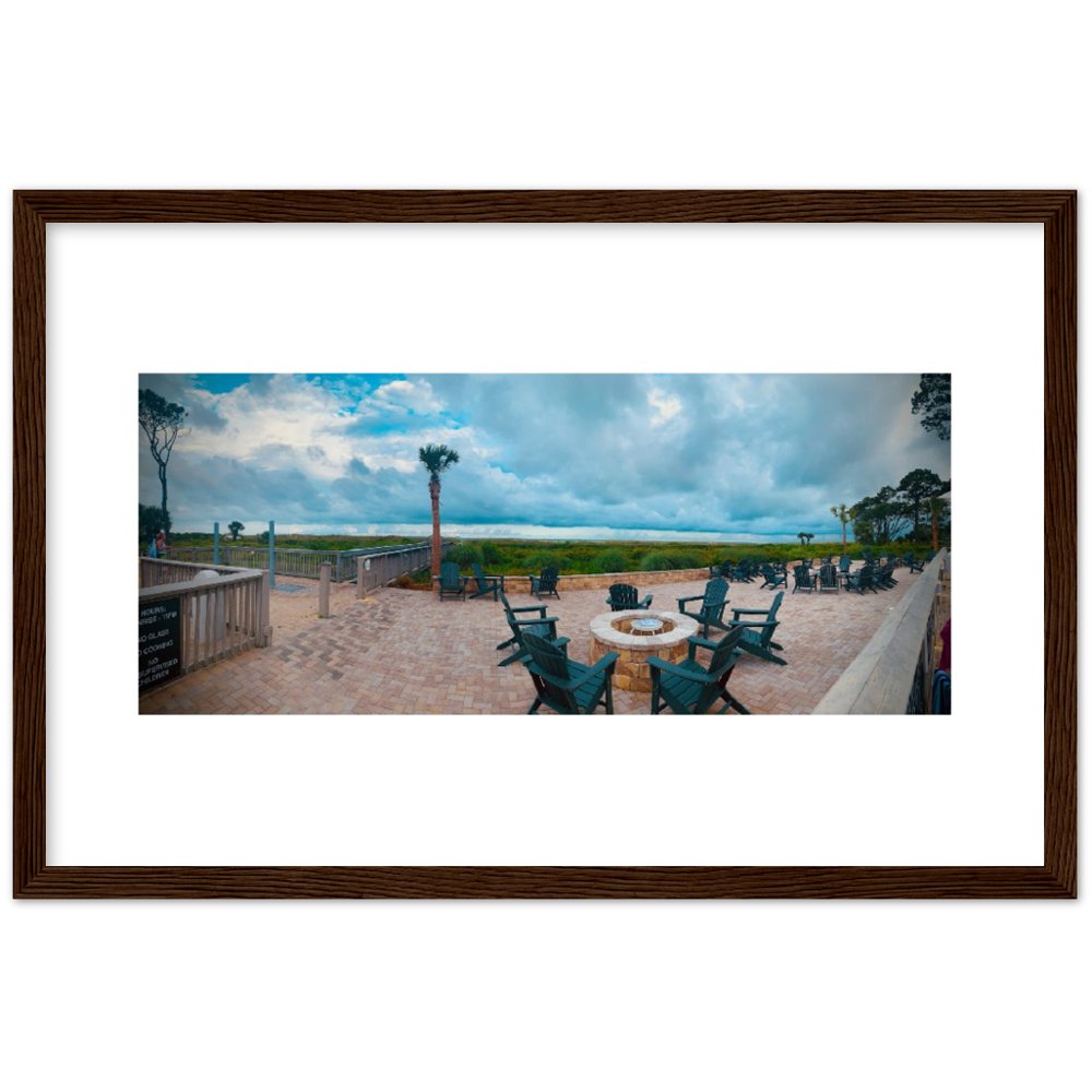 Premium Semi-Glossy Paper Wooden Framed Poster