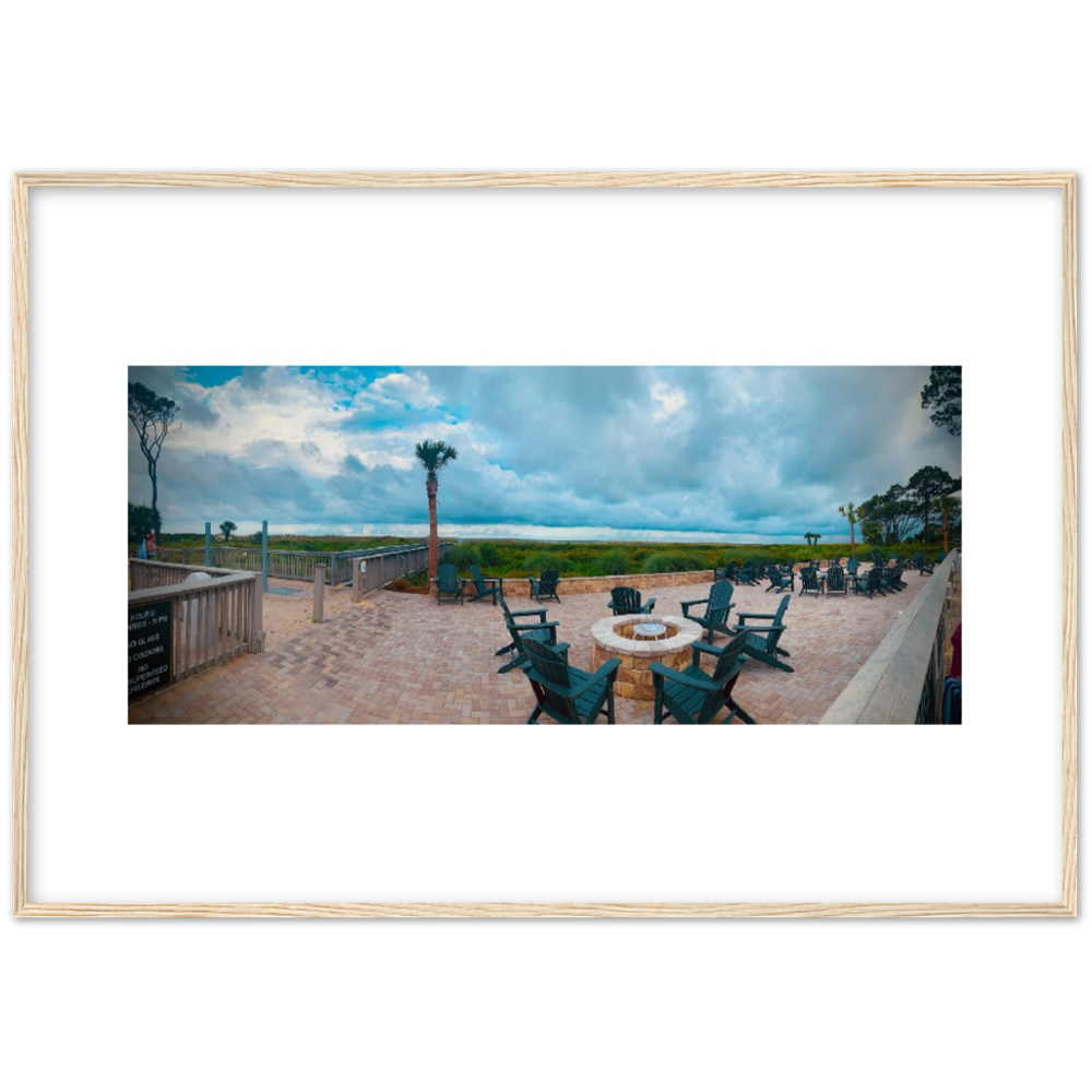 Premium Semi-Glossy Paper Wooden Framed Poster