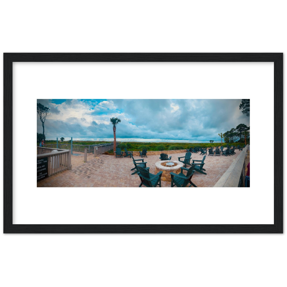 Premium Semi-Glossy Paper Wooden Framed Poster