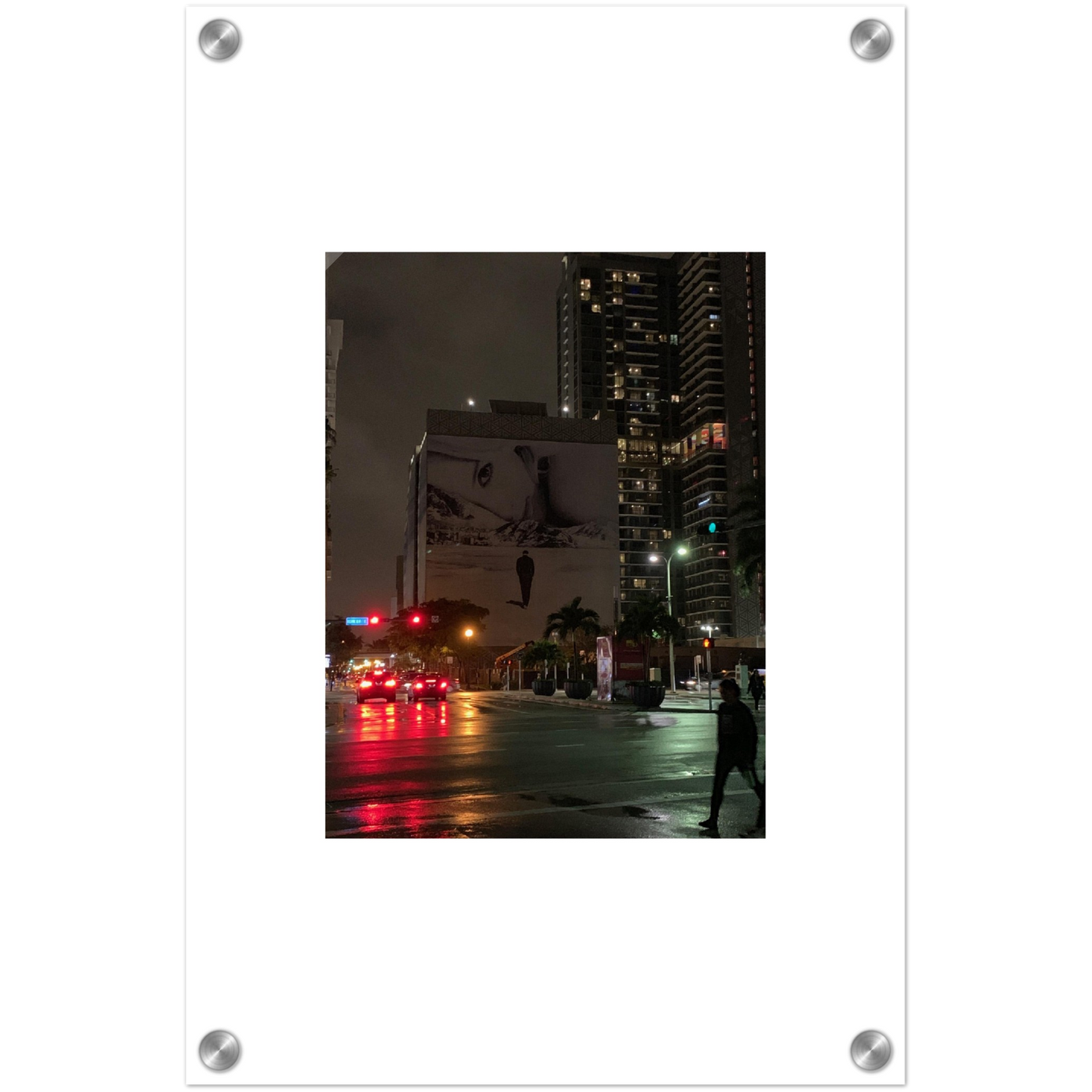 Street Art in the City - Miami - Acrylic Print