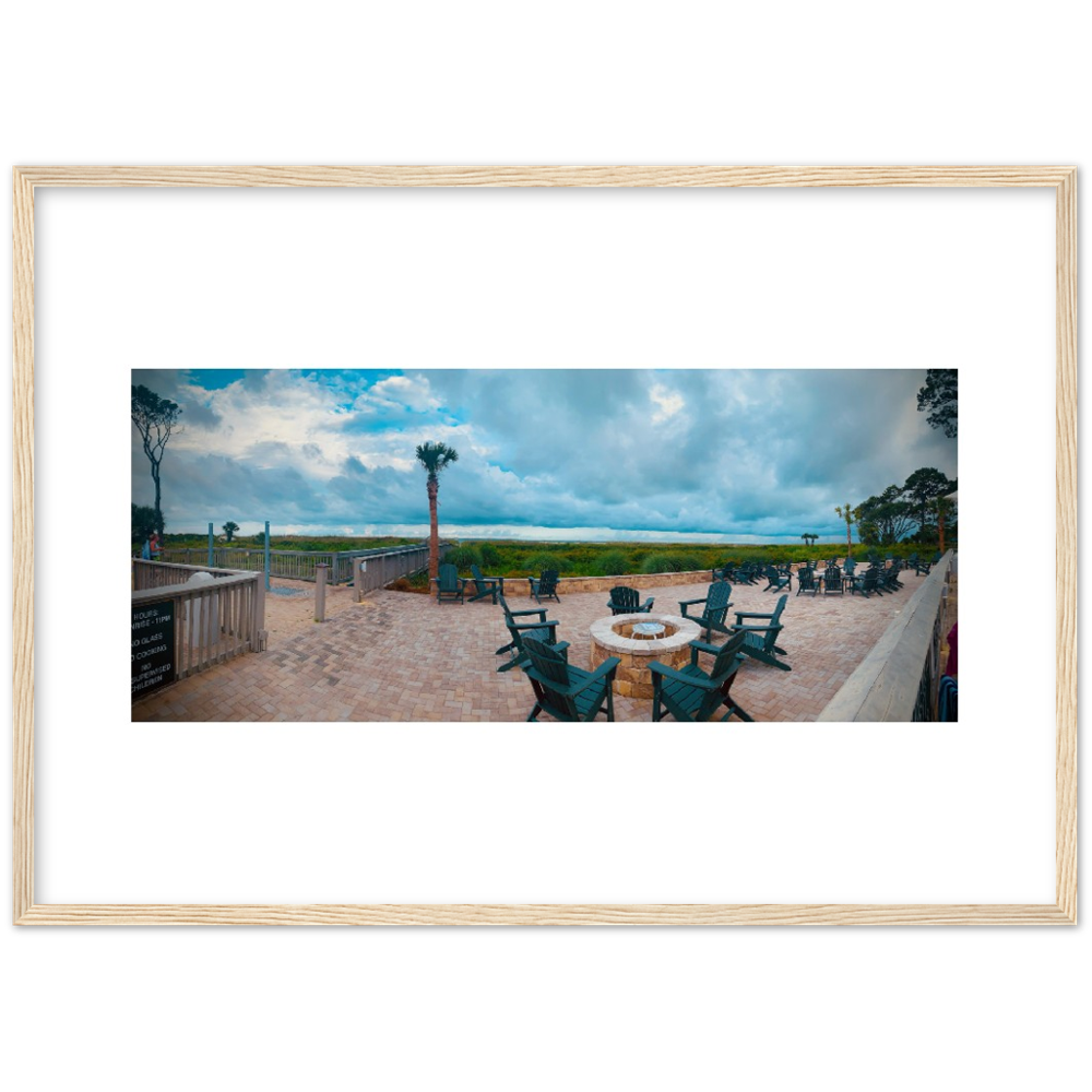 Premium Semi-Glossy Paper Wooden Framed Poster