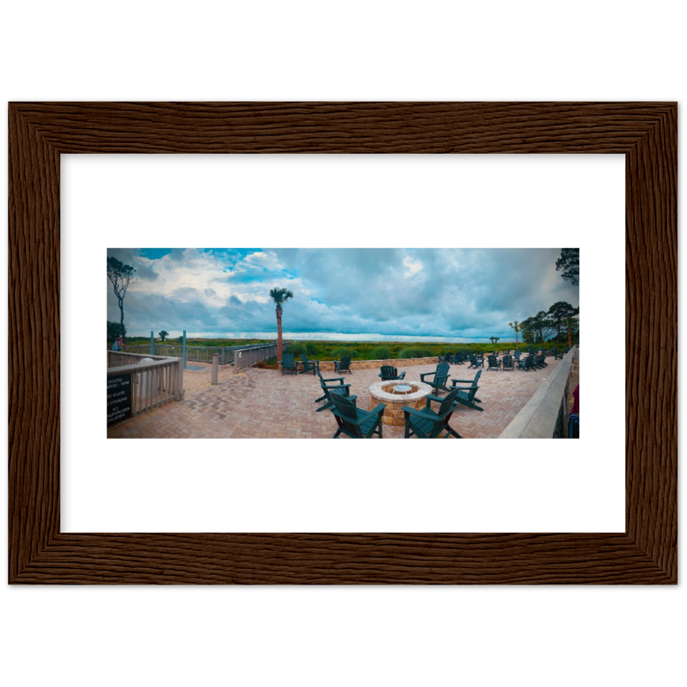 Premium Semi-Glossy Paper Wooden Framed Poster