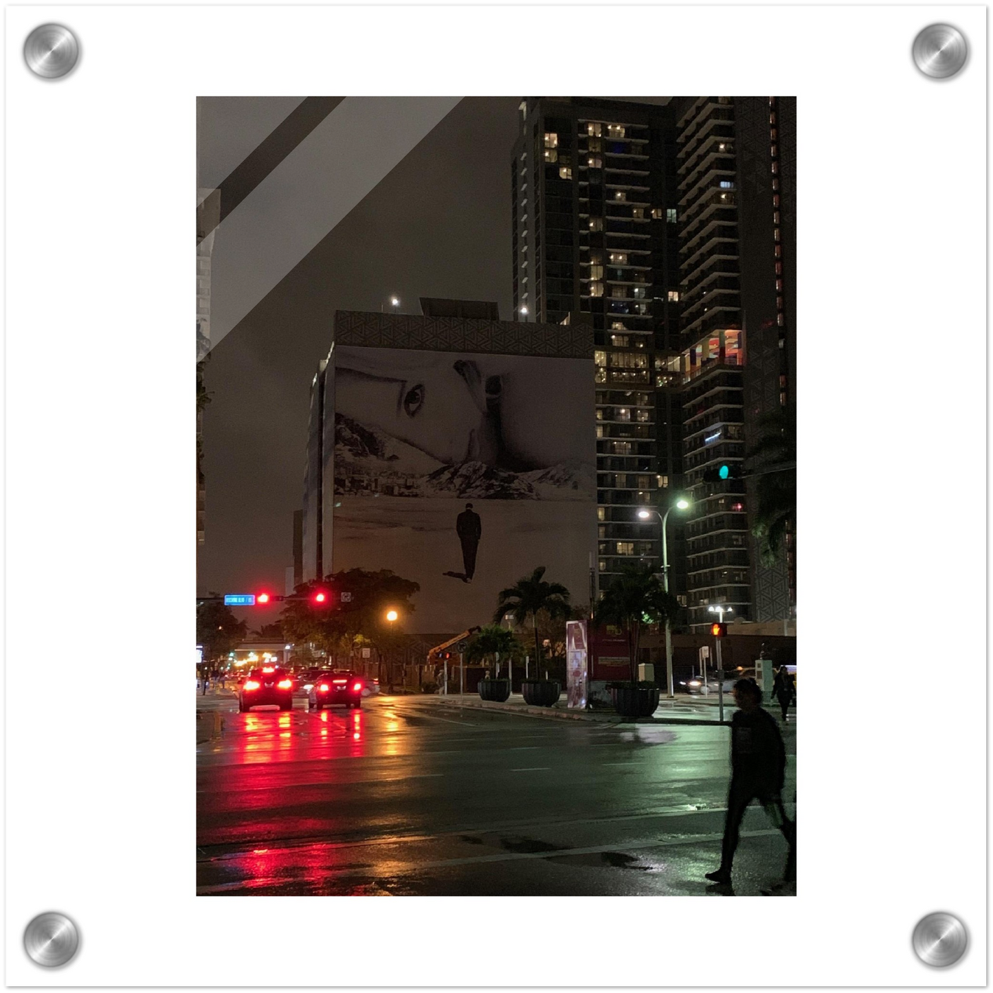 Street Art in the City - Miami - Acrylic Print