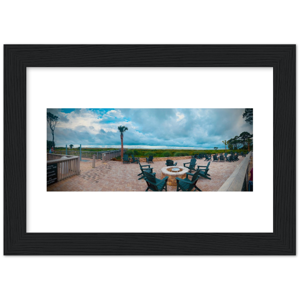 Premium Semi-Glossy Paper Wooden Framed Poster