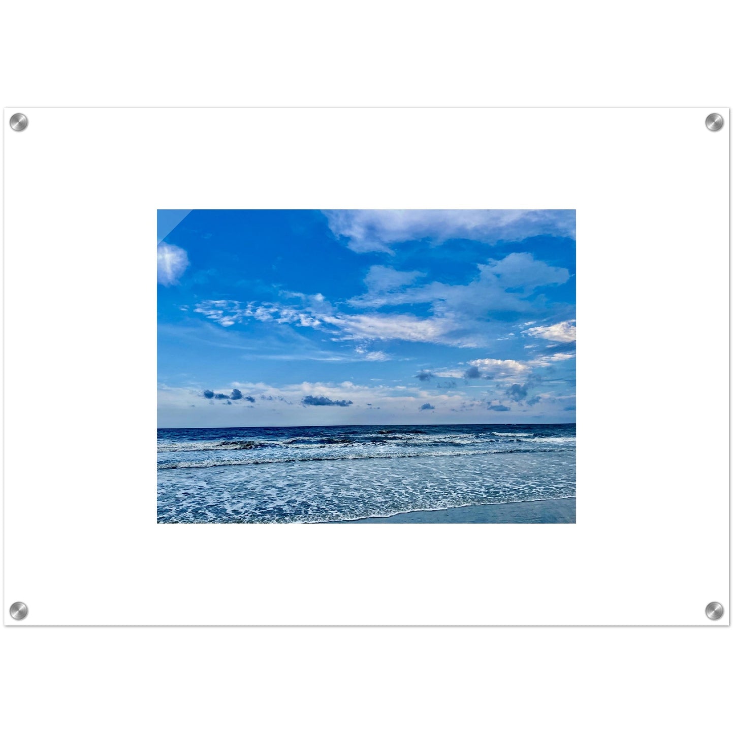 The Atlantic Ocean off Hilton Head Island Acrylic Print