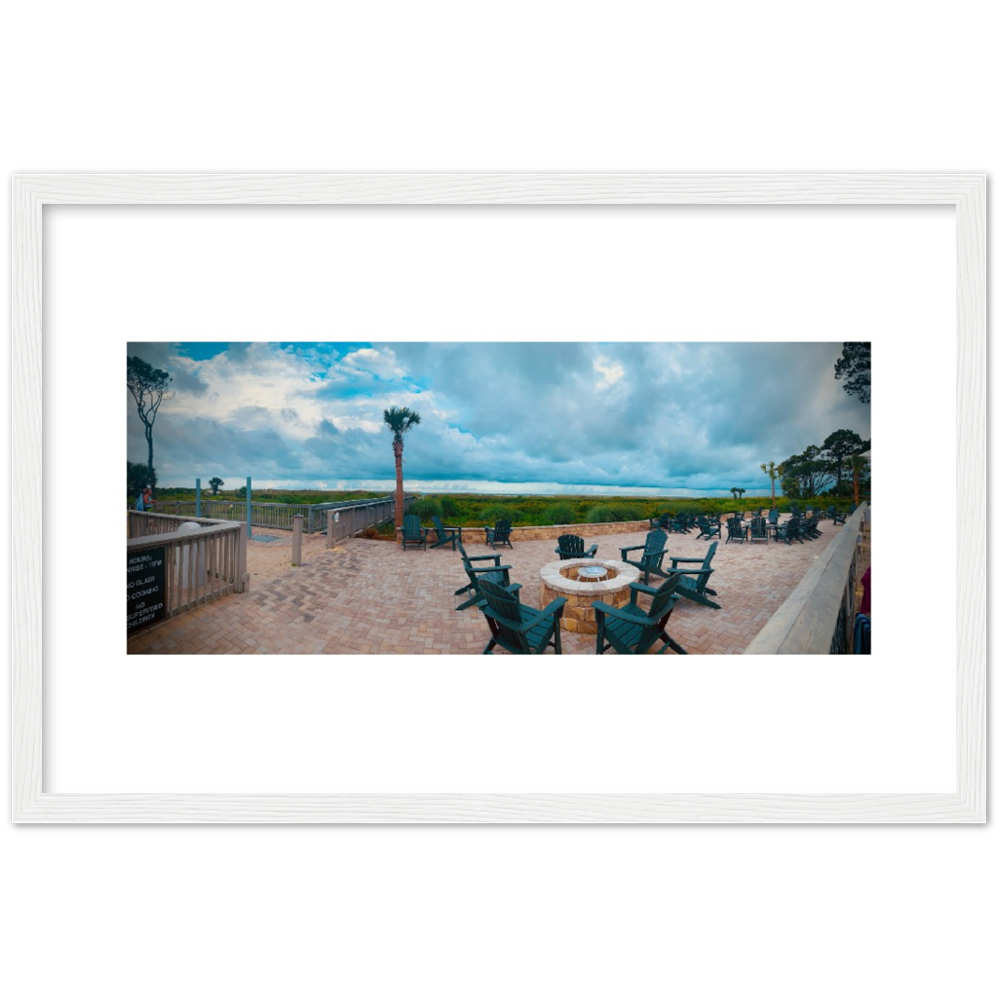 Premium Semi-Glossy Paper Wooden Framed Poster