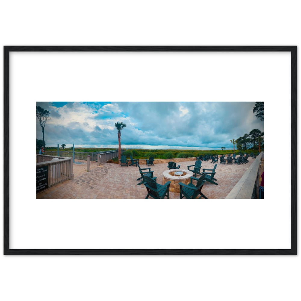 Premium Semi-Glossy Paper Wooden Framed Poster