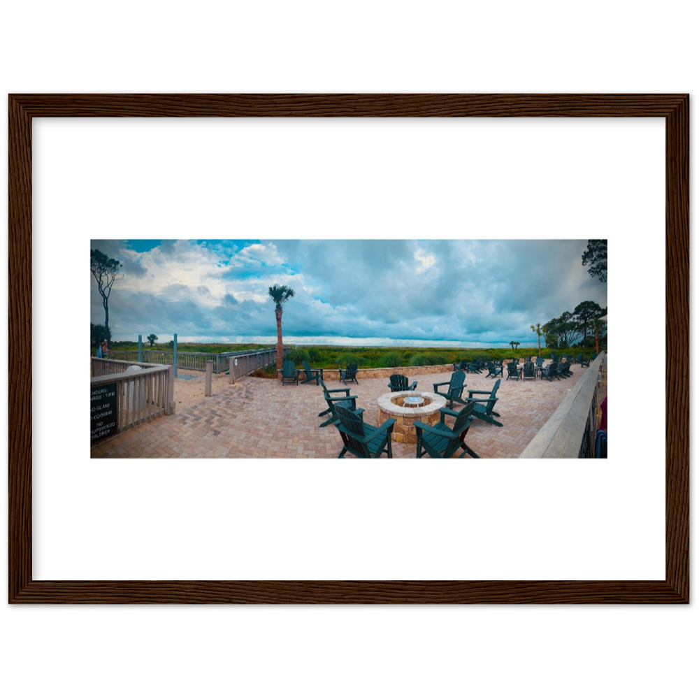 Premium Semi-Glossy Paper Wooden Framed Poster