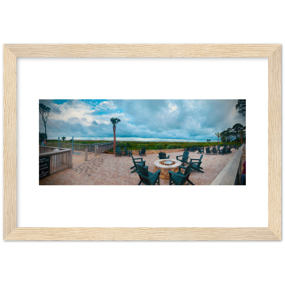 Premium Semi-Glossy Paper Wooden Framed Poster