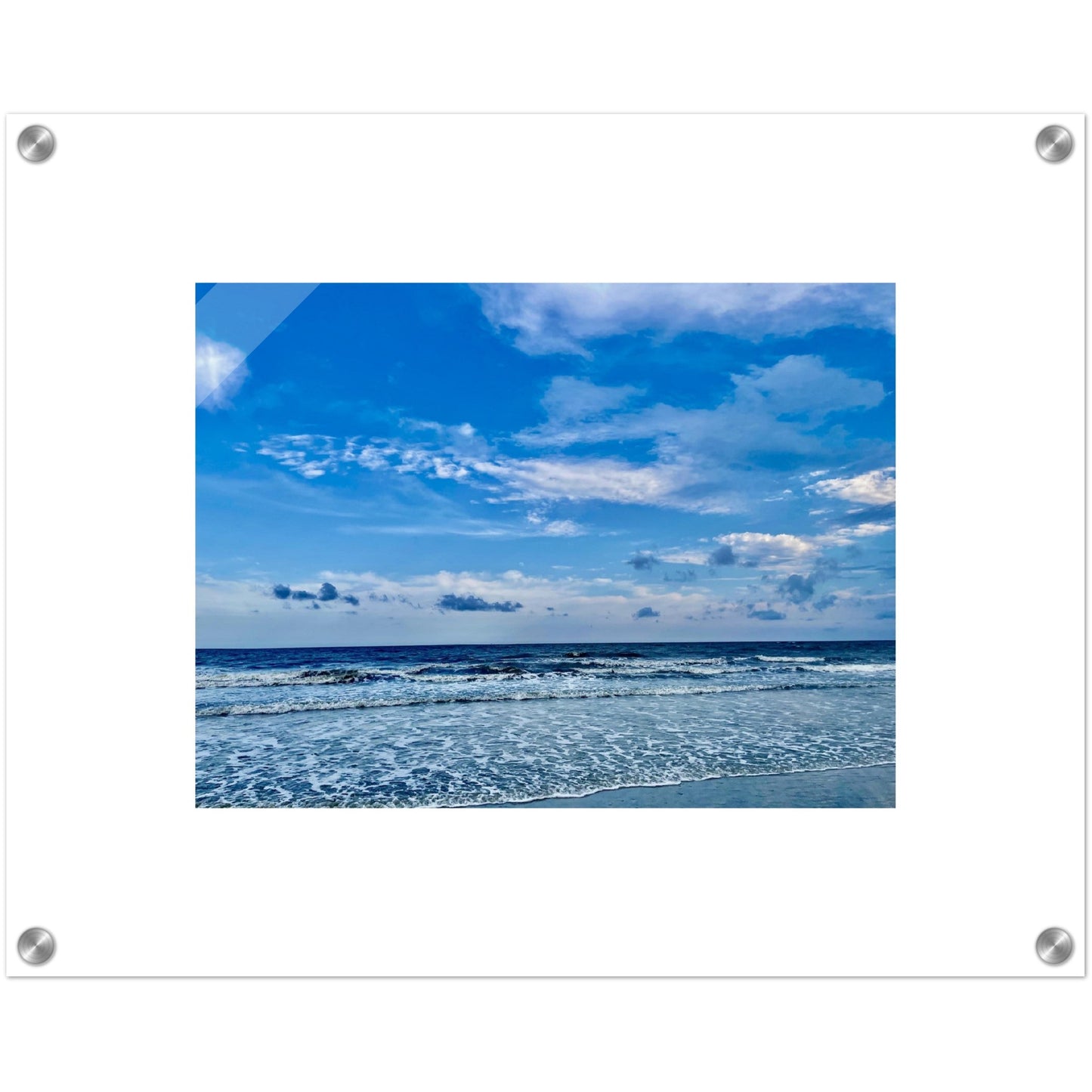 The Atlantic Ocean off Hilton Head Island Acrylic Print